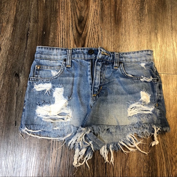 Joes Jeans Denim Cut offs. Sz 25.